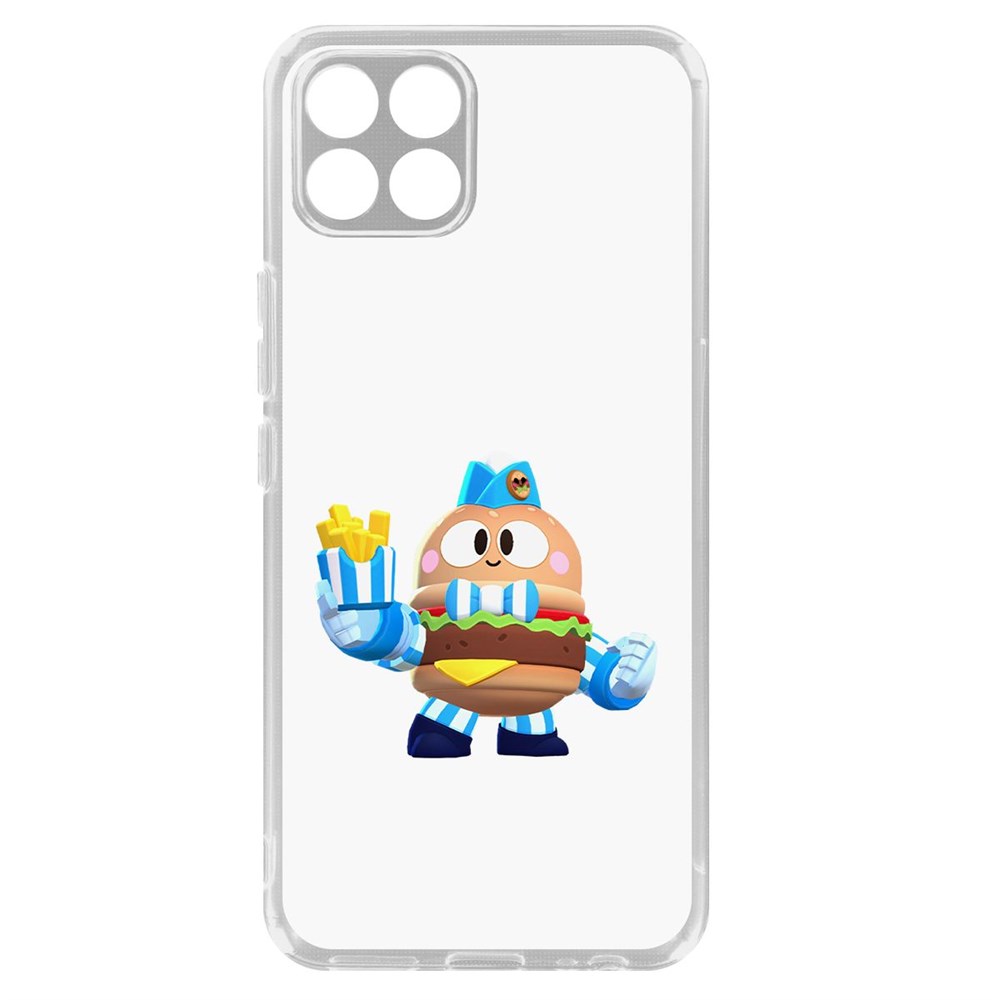 

Чехол-накладка Brawl Stars-Бургер Лу для Infinix Smart 6 HD