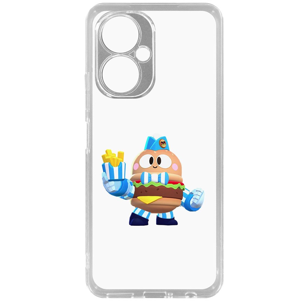 

Чехол-накладка Brawl Stars-Бургер Лу для Tecno Camon 19