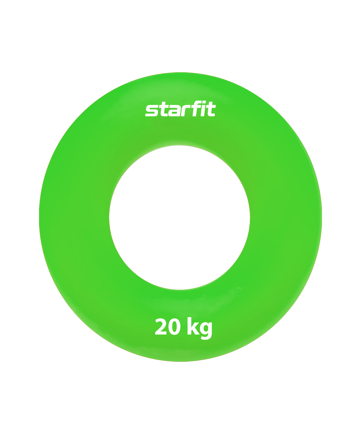 

Эспандер кистевой STARFIT Core ES-404 кольцо, силикогель, d=8,8 см, 20 кг, зеленый, Core ES-404