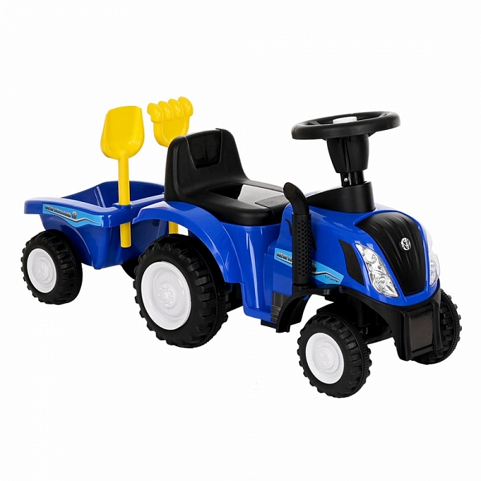 Каталка Ningbo Prince Трактор New Holland Blue, Синий