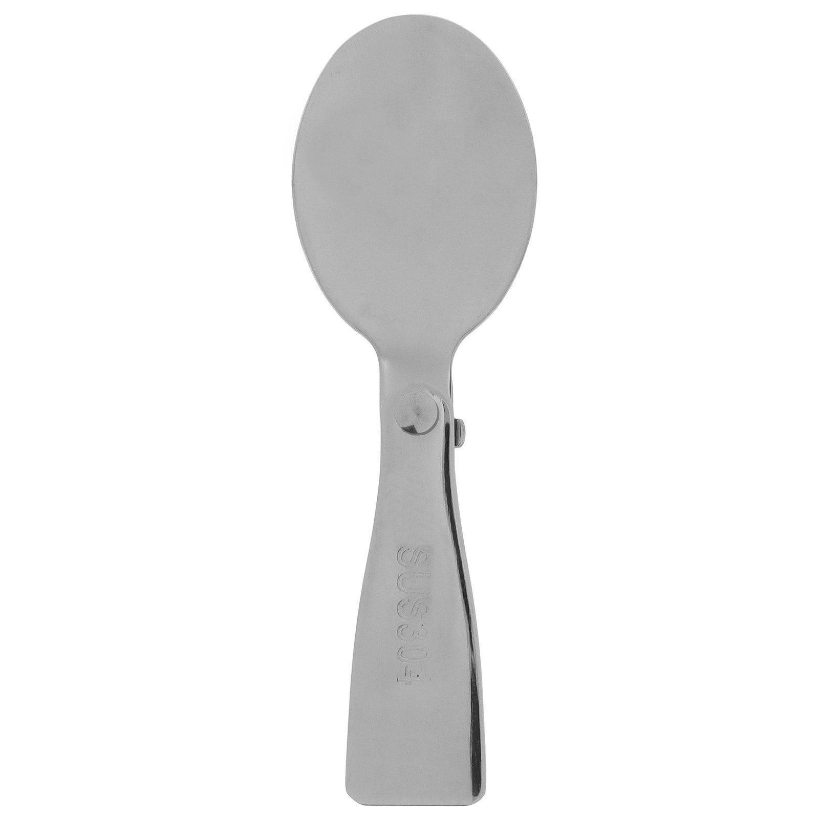 

Ложка складная Maclay, туристическая, 11х3.4, Серый, 9378671