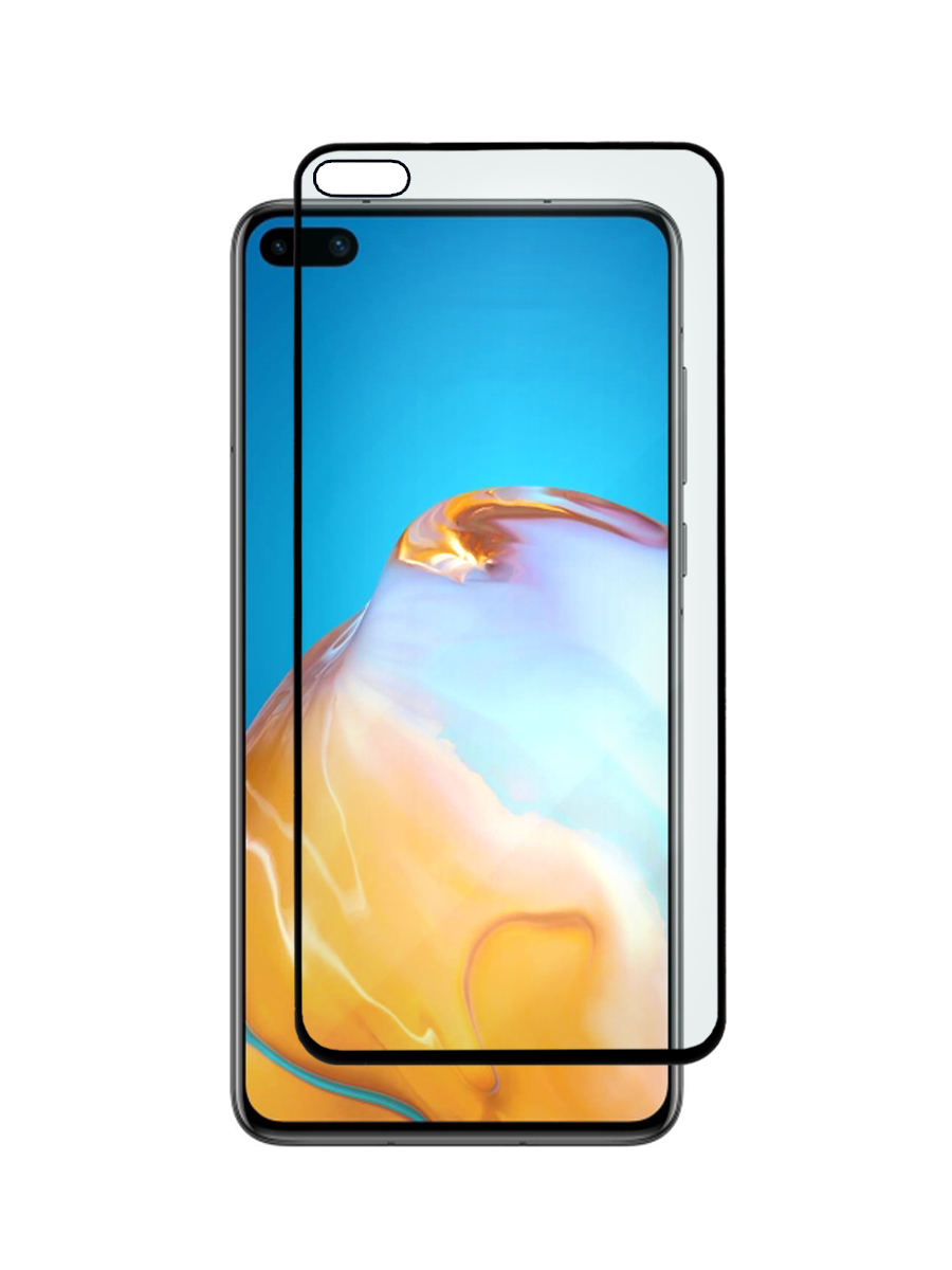 

Защитное стекло для Huawei P40 черный с вырезом для камеры, ZTG-5D-HUA-P40