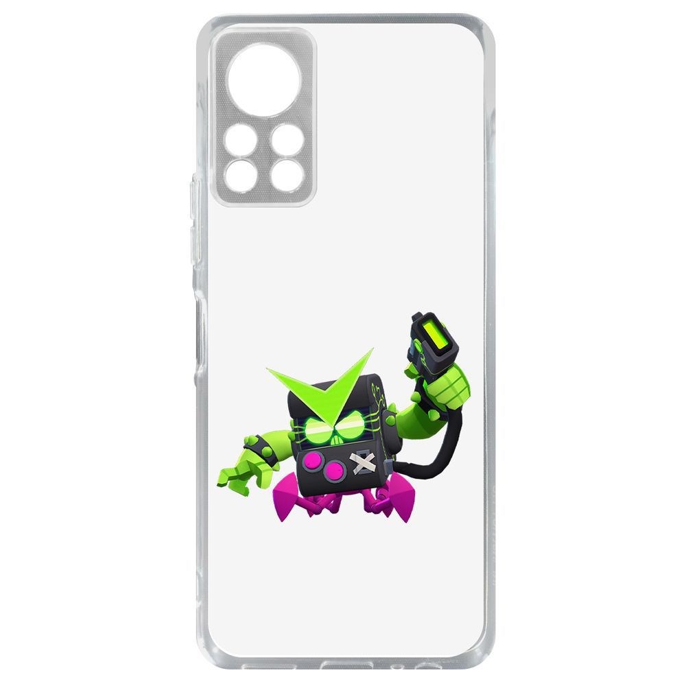 

Чехол-накладка Brawl Stars-Вирус 8-бит для Infinix Hot 11S NFC, Прозрачный