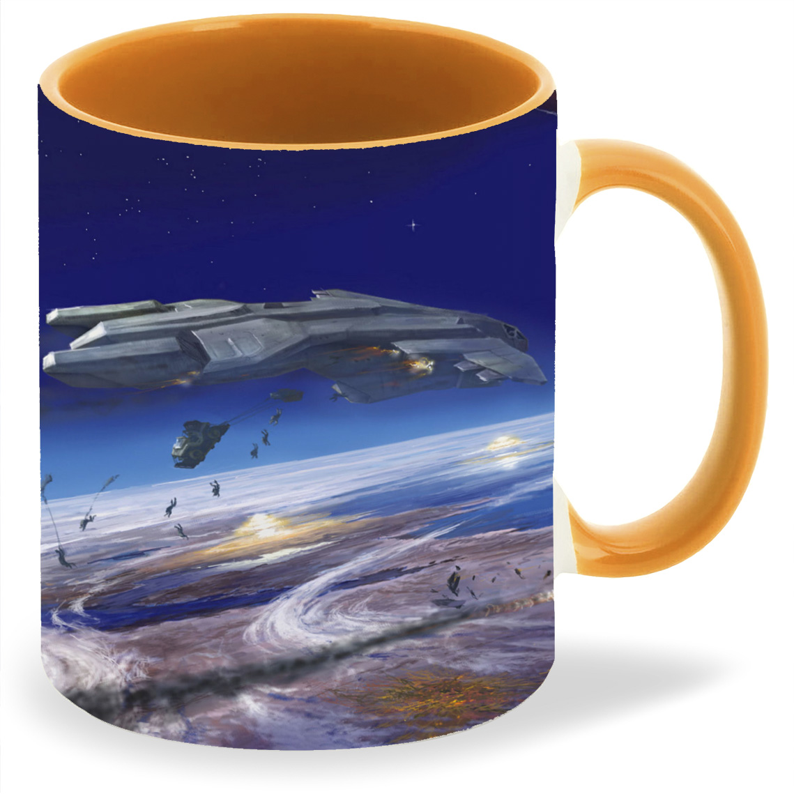 

Кружка CoolPodarok halo 2 Космический десант, halo 2 Космический десант