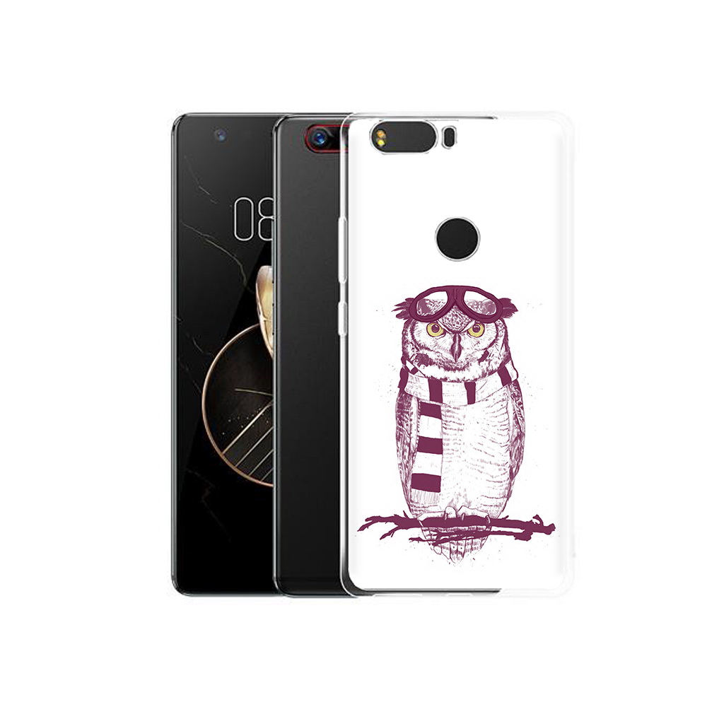 Чехол MyPads Tocco для ZTE Nubia Z17 сова-летчик (PT75244.452.612)