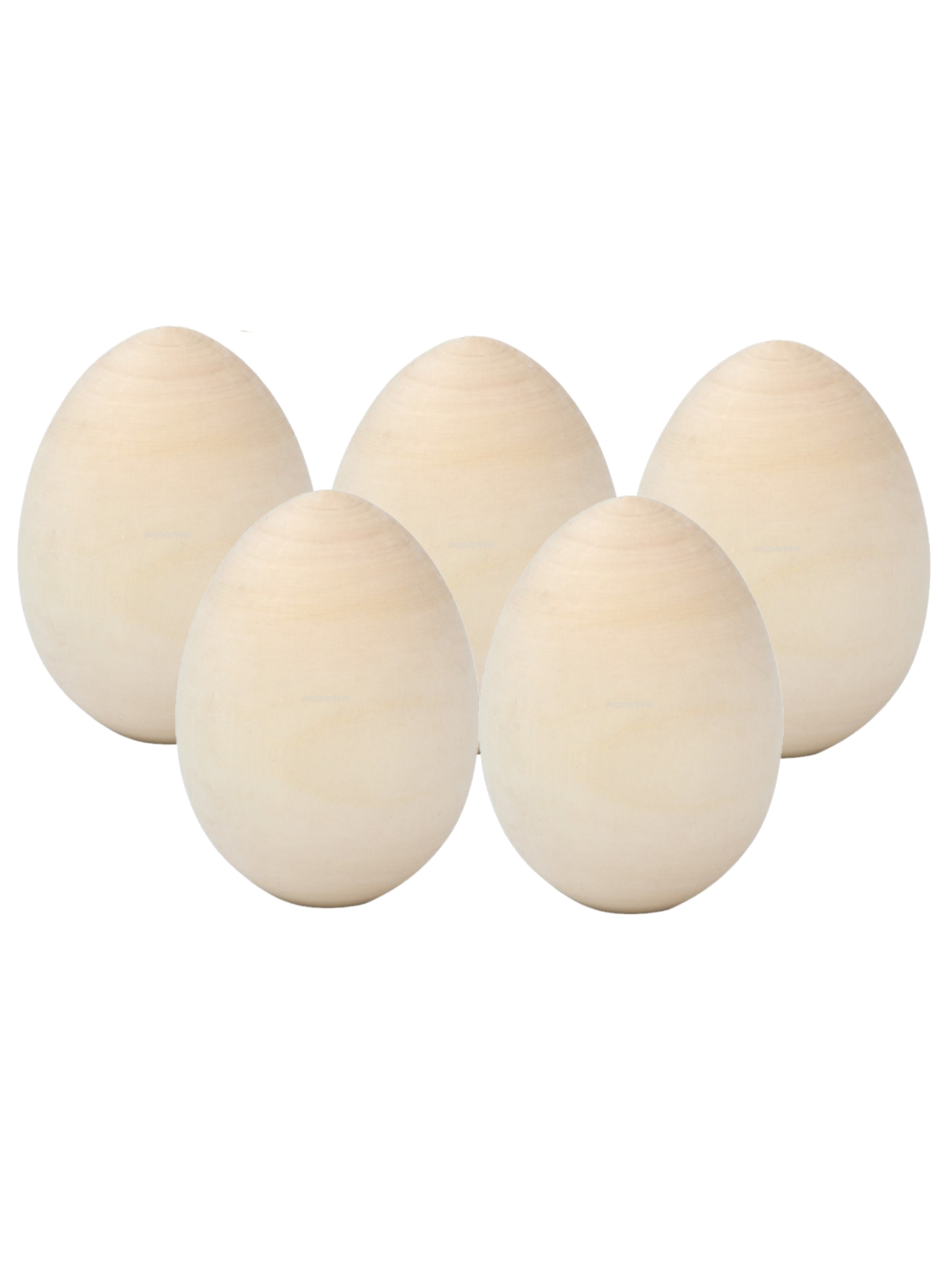 Яйца пасхальные деревянные Тебе Игрушка заготовки для росписи 5 шт
