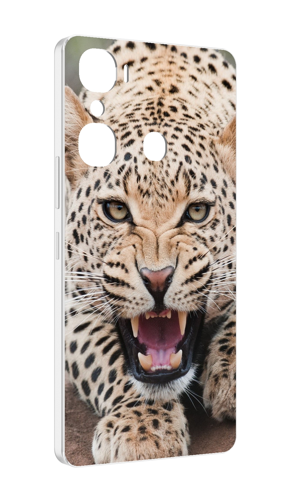 

Чехол MyPads Гепард-красивый мужской для Infinix Hot 12 Pro, Прозрачный, Tocco