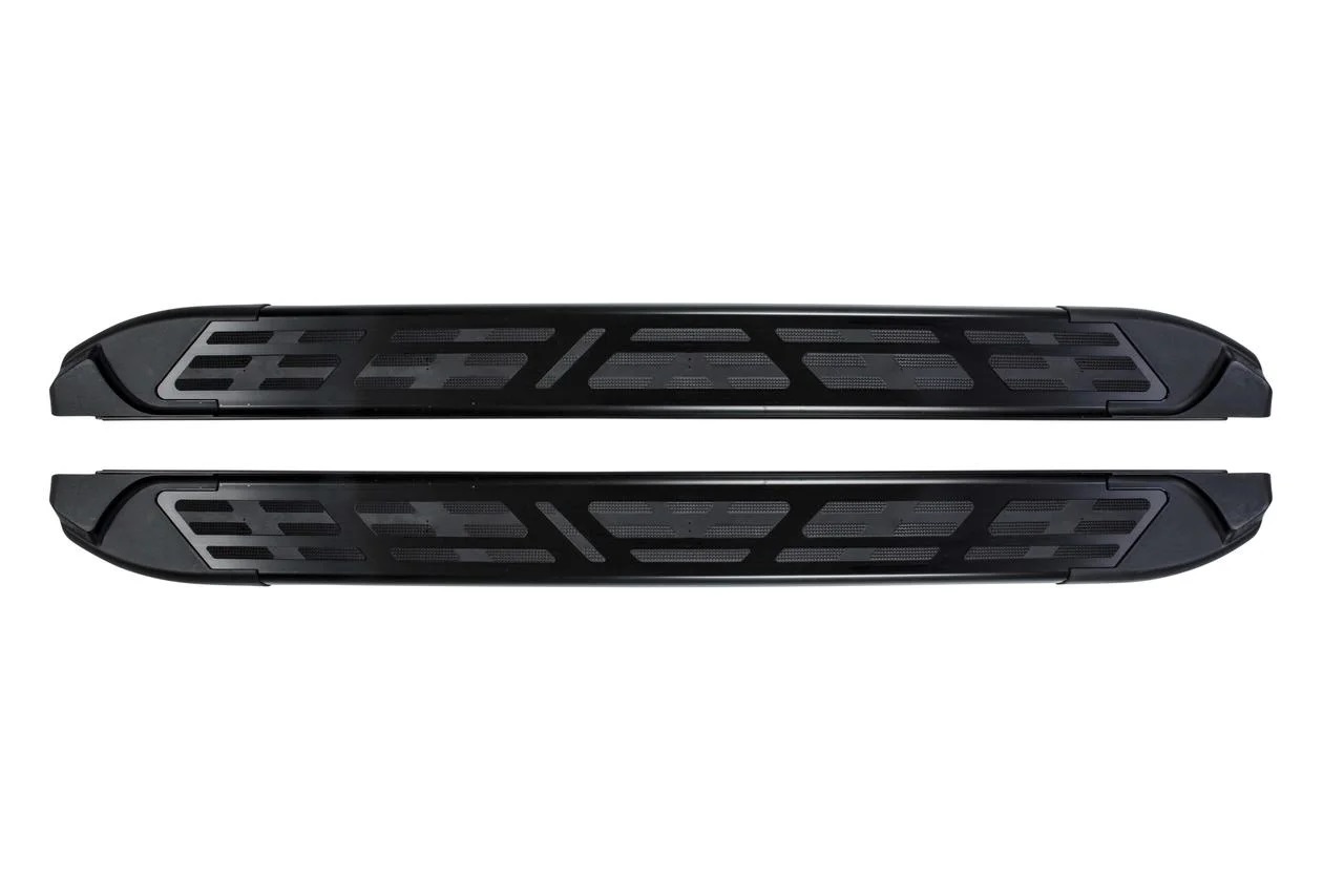 

Пороги Can Otomotiv Ситроен Джампи (ср база) 2016-2020 №4 Corund Black алюм PEEX.69.0010, Corund