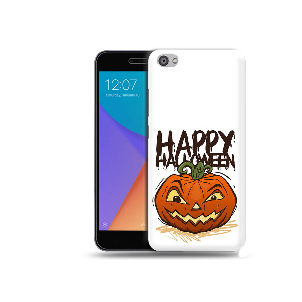 Чехол MyPads Tocco для Xiaomi Redmi Note 5A Хэллоуин счастливый (PT75665.324.195)