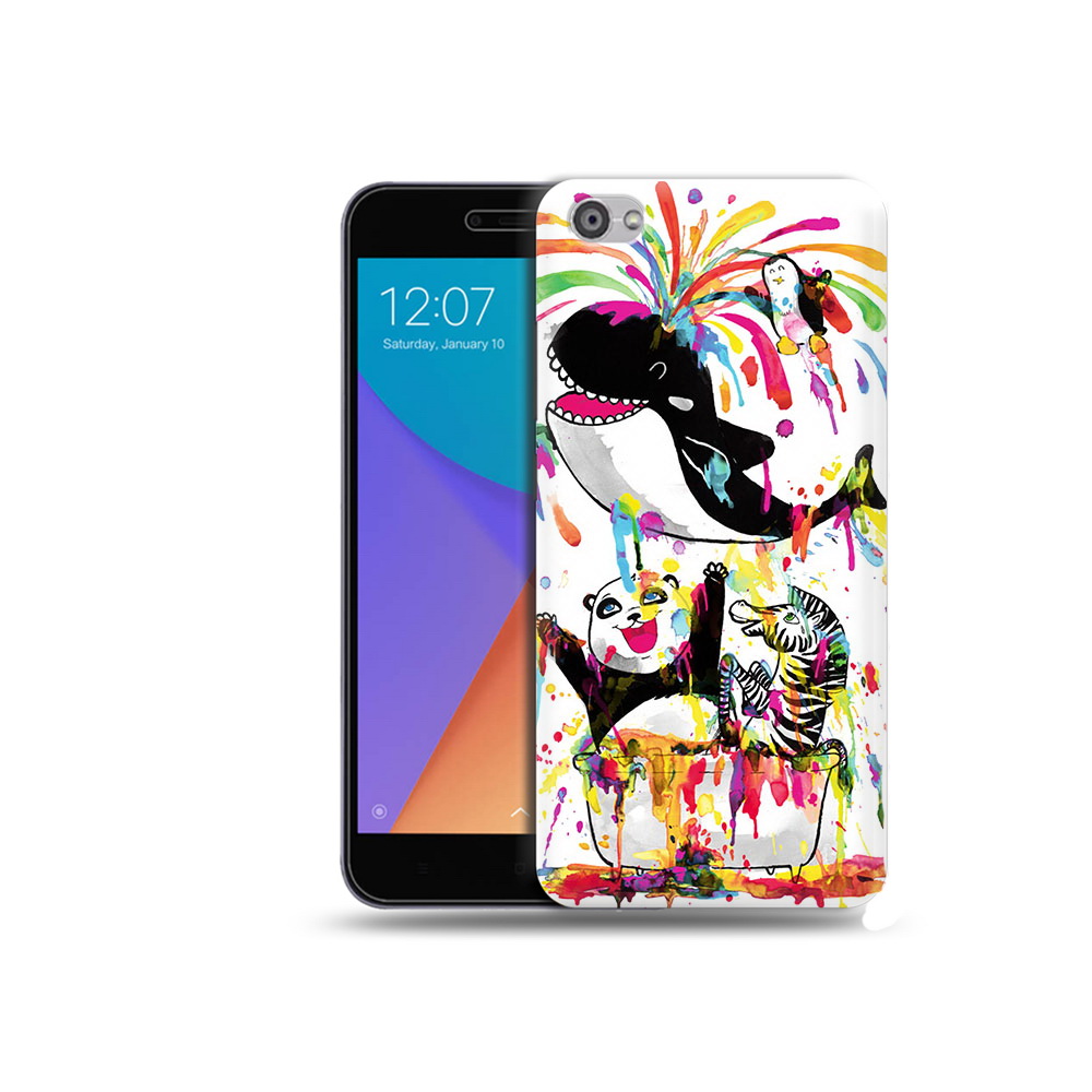 

Чехол MyPads Tocco для Xiaomi Redmi Note 5A Хиппи кит (PT75665.324.191), Прозрачный, Tocco