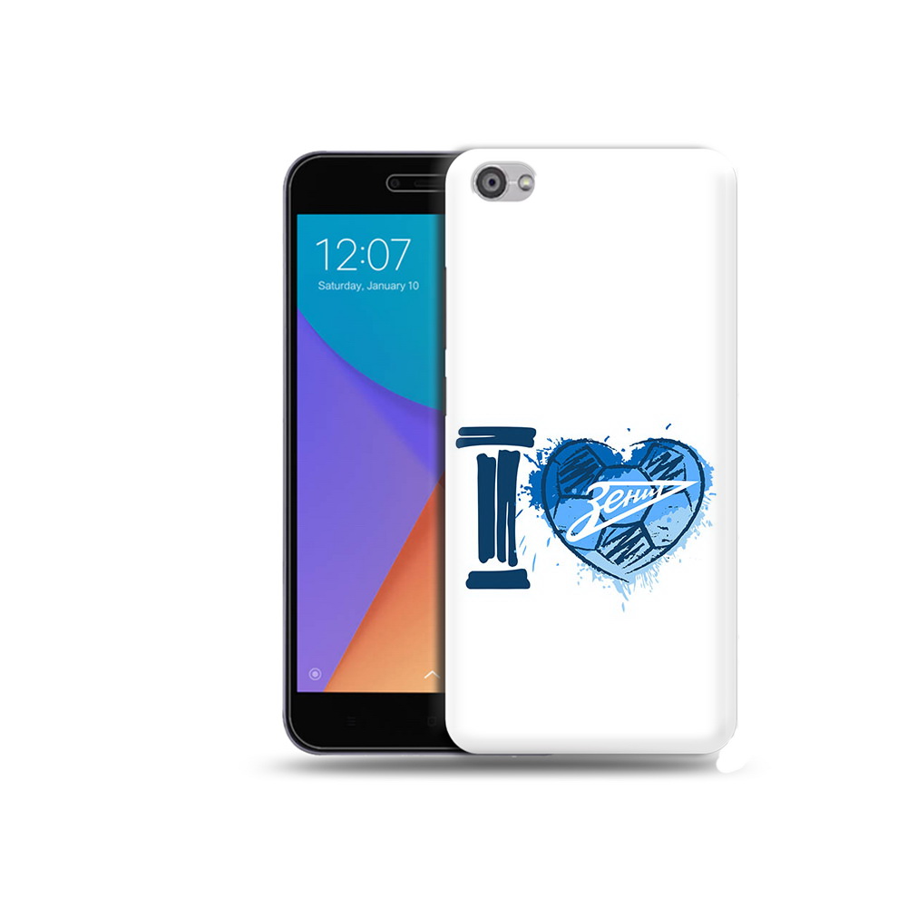 

Чехол MyPads Tocco для Xiaomi Redmi Note 5A ФК я люблю зенит (PT75665.324.186), Прозрачный, Tocco