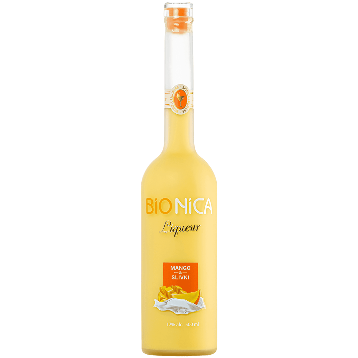 

Ликер Bionica Mango & Slivki манго-сливки 17% 0,5 л