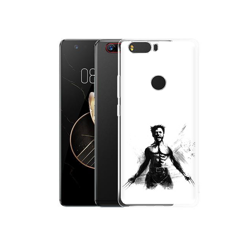 

Чехол MyPads Tocco для ZTE Nubia Z17 росомаха (PT75244.452.587), Прозрачный, Tocco