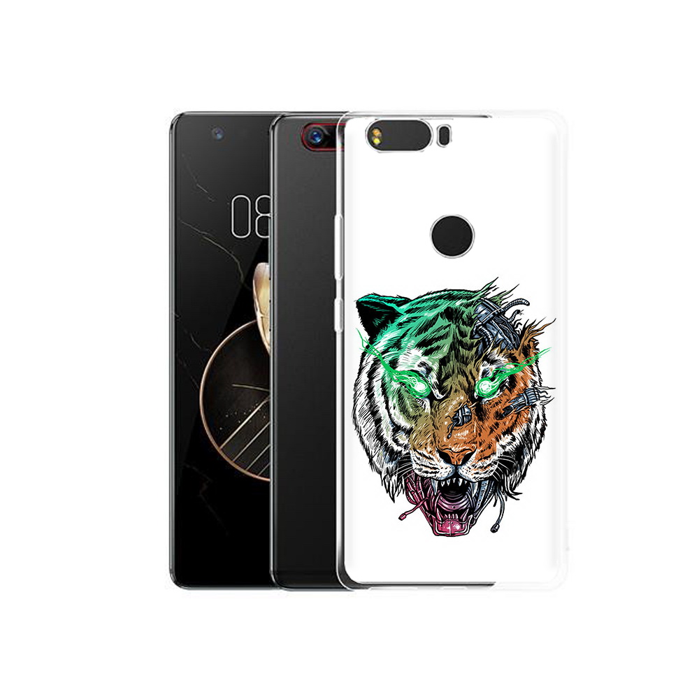 

Чехол MyPads Tocco для ZTE Nubia Z17 робо-тигр (PT75244.452.584), Прозрачный, Tocco