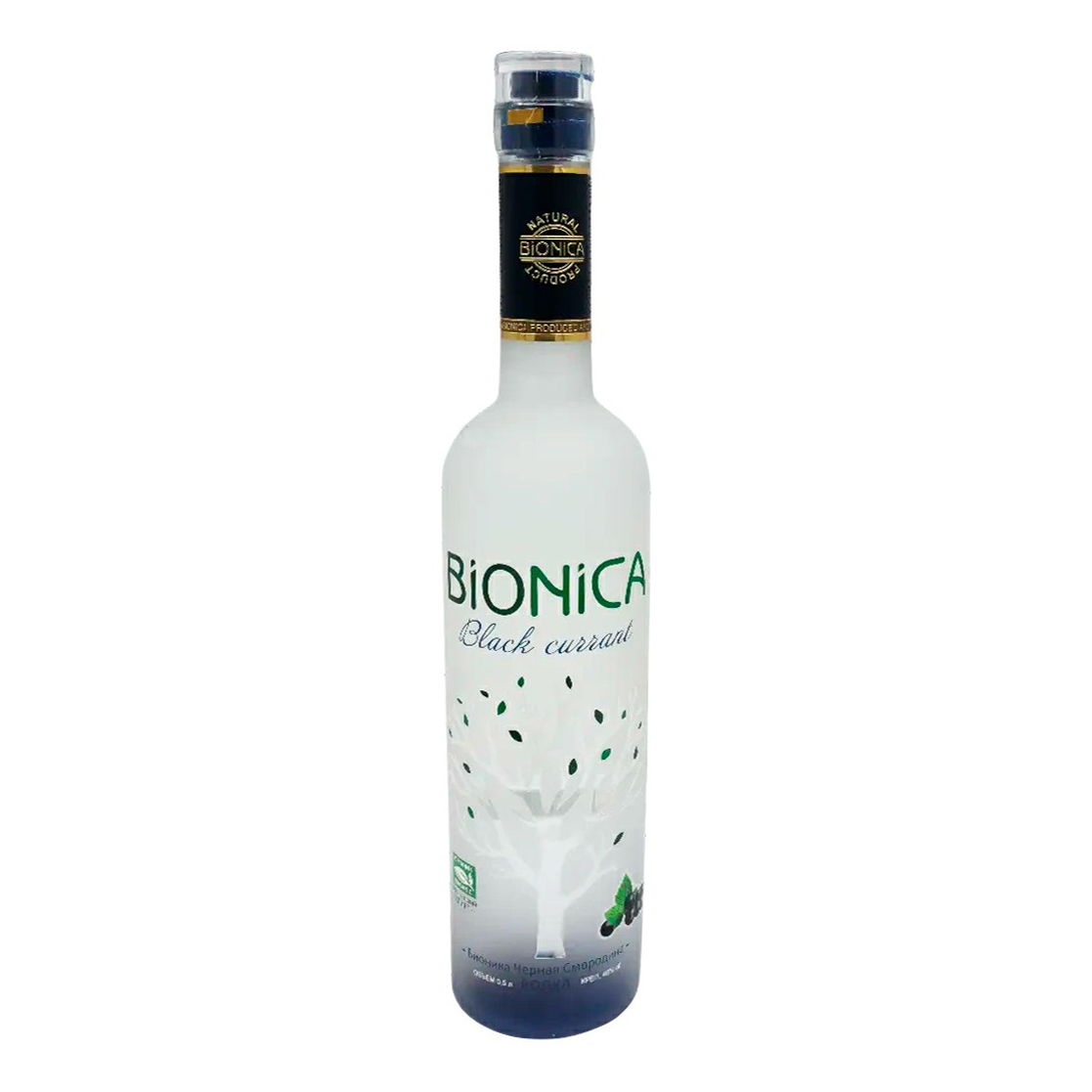 

Водка Bionica черная смородина 40% 0,5 л