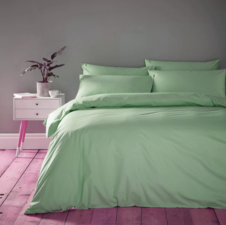 

Простыня Maktex из поплина 150x220 Фисташка, Простыни из поплина