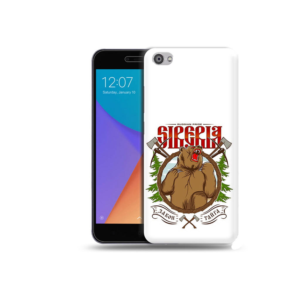 

Чехол MyPads Tocco для Xiaomi Redmi Note 5A Тайга (PT75665.324.168), Прозрачный, Tocco