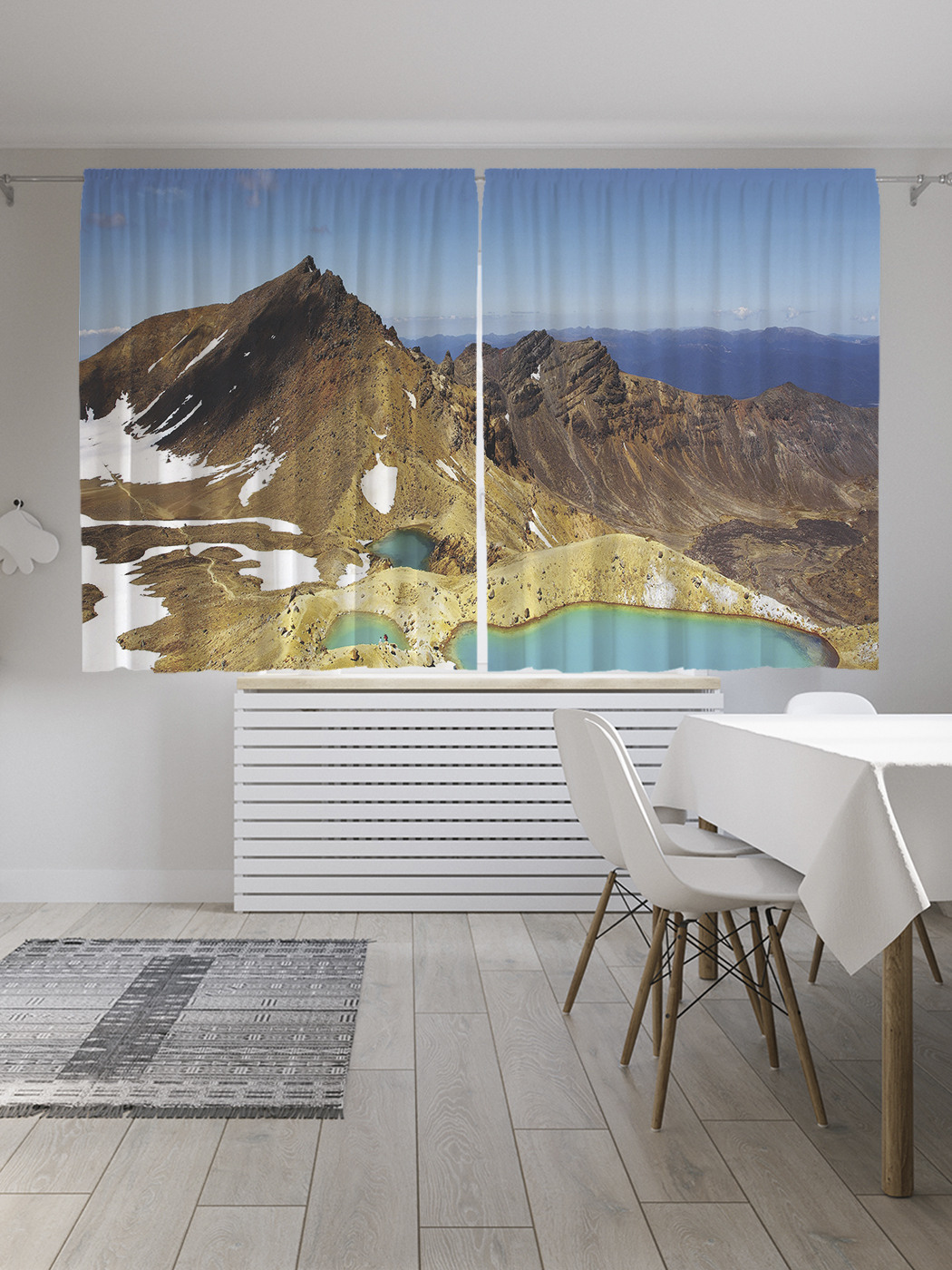 

Шторы JoyArty с фотопечатью "Национальный парк Тонгариро" из сатена, 290х180 см, Национальный парк Тонгариро