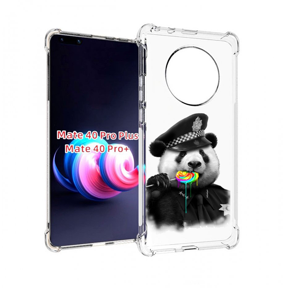 

Чехол MyPads дизайнерская горилла для Huawei Mate 40 Pro+ Plus, Прозрачный, Tocco