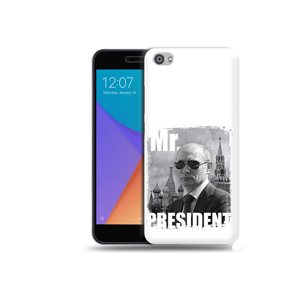 

Чехол MyPads Tocco для Xiaomi Redmi Note 5A Путин (PT75665.324.141), Прозрачный, Tocco