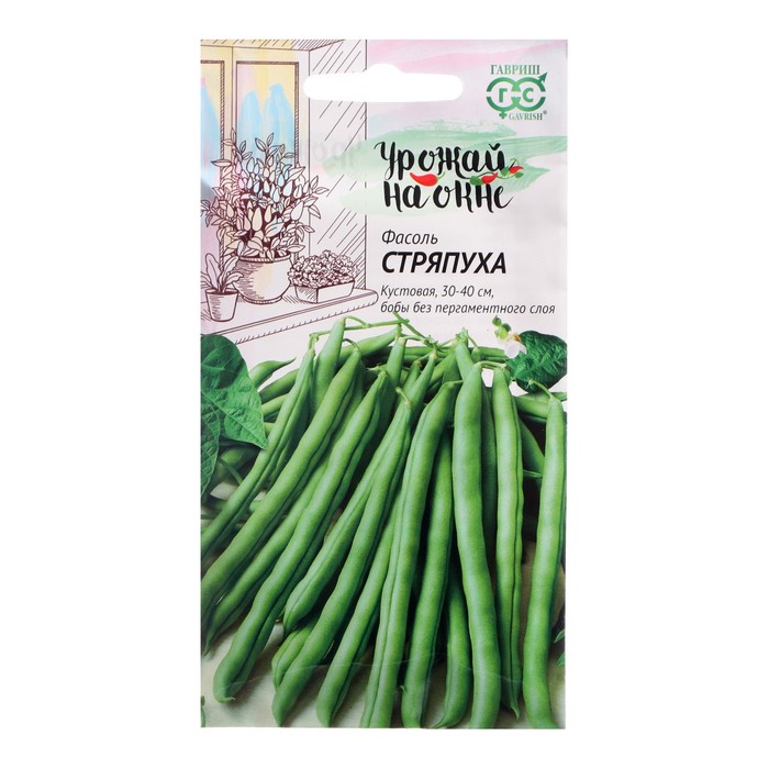 

Семена Фасоль "Гавриш" "Стряпуха", 5,0 г