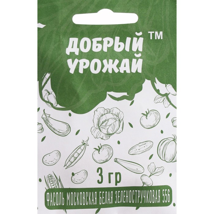 

Семена Фасоль "Зеленостручковая", 3 г