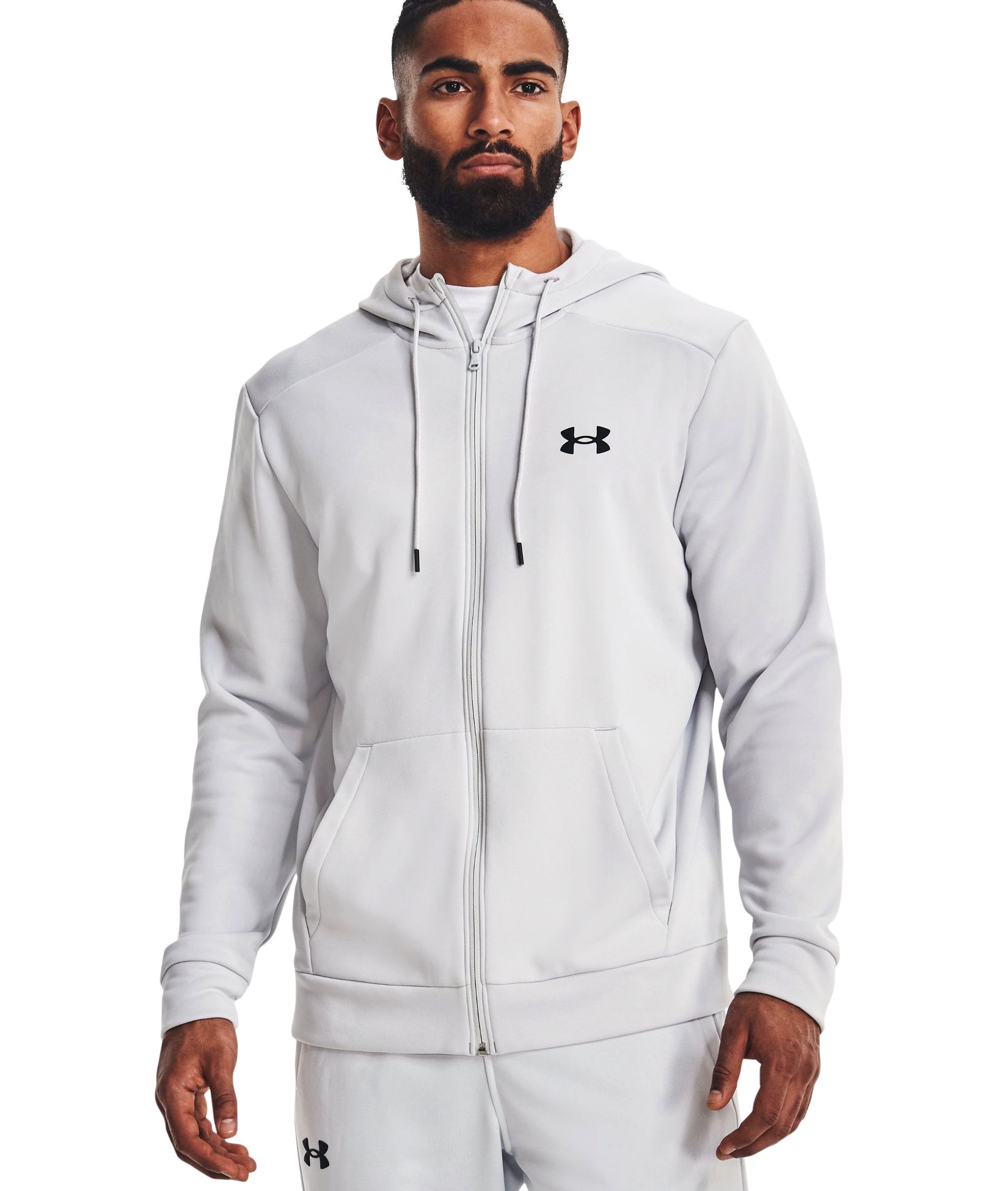 Толстовка Under Armour Armour Fleece FZ Hoodie для мужчин, размер XXL, 1373357-014