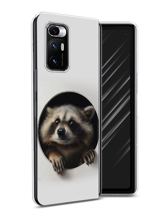 

Чехол Awog на Xiaomi Mi Mix Fold "Любопытный енот", Разноцветный, 314250-1