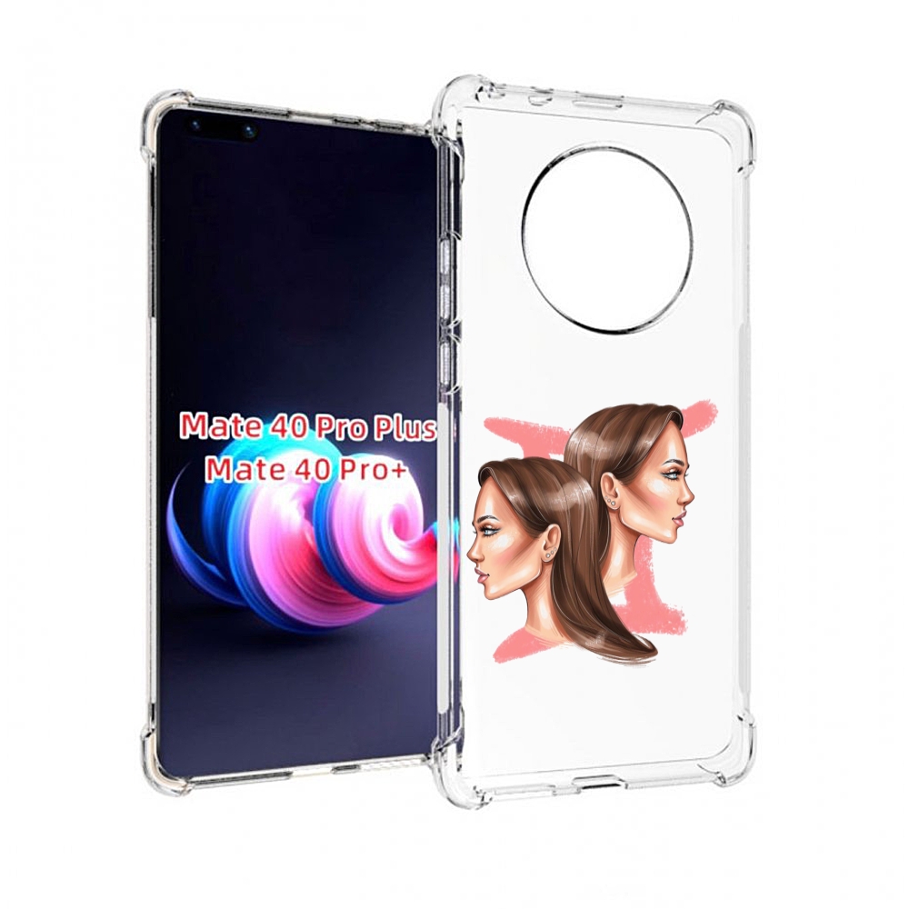 

Чехол MyPads Гомер-авокадо для Huawei Mate 40 Pro+ Plus, Прозрачный, Tocco