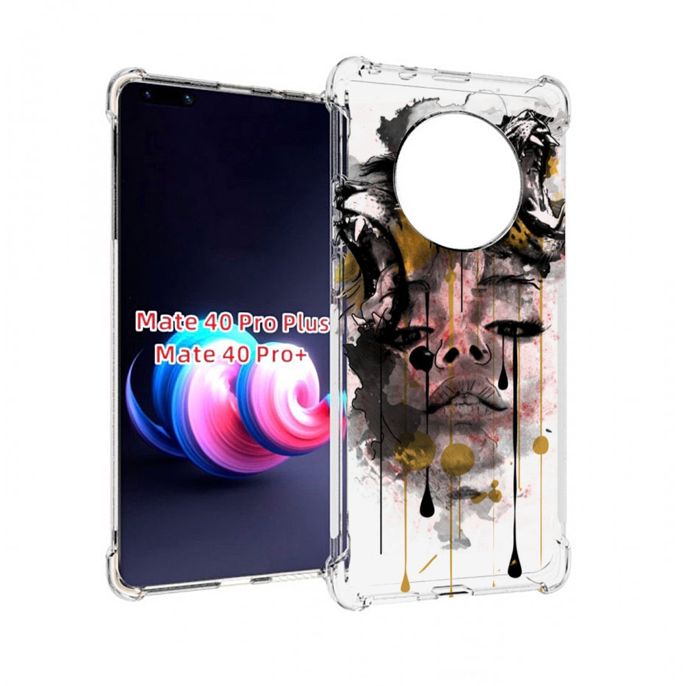 

Чехол MyPads гордая-птица-за-еду-не-работает для Huawei Mate 40 Pro+ Plus, Прозрачный, Tocco