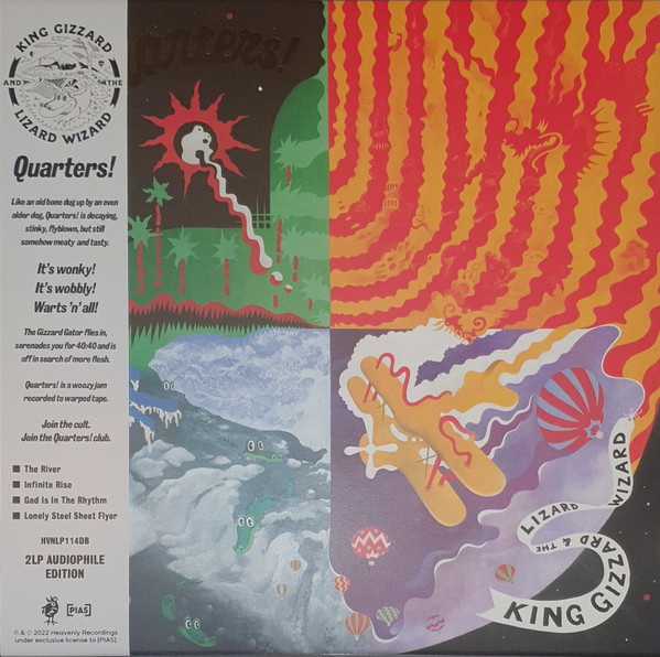 King Gizzard And The Lizard Wizard Quarters Audiophile 2LP 6390₽