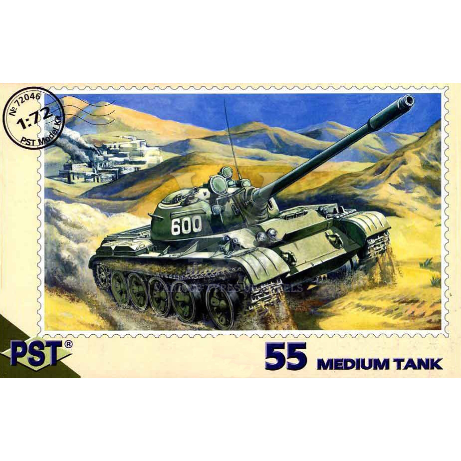 

Советский средний танк PST 1/72 серии 55 72046