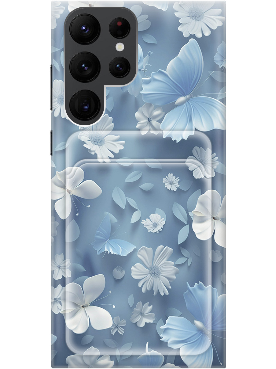 

Силиконовый чехол на Samsung Galaxy S22 Ultra с принтом 784271, Прозрачный;белый;голубой, 735250110