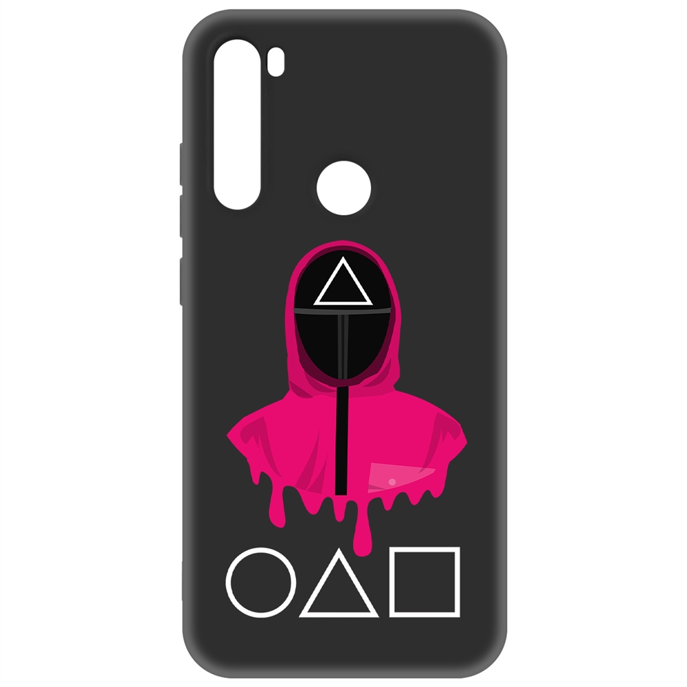 фото Чехол-накладка soft case игра в кальмара-солдат для xiaomi redmi note 8/note 8 (2021) krutoff