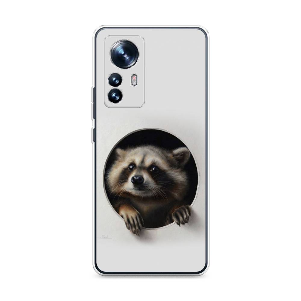 

Чехол Awog на Xiaomi 12 "Любопытный енот", Разноцветный, 312350-1