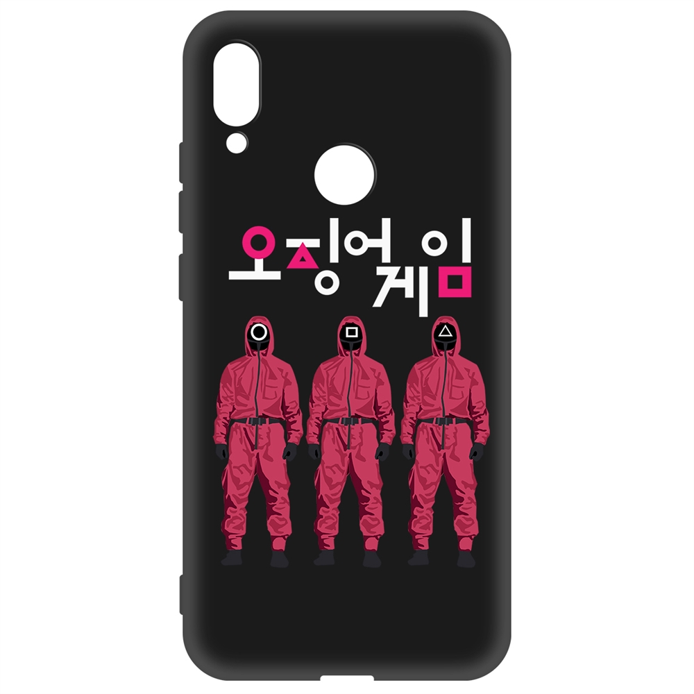 фото Чехол-накладка soft case игра в кальмара-персонал для xiaomi redmi note 7 krutoff