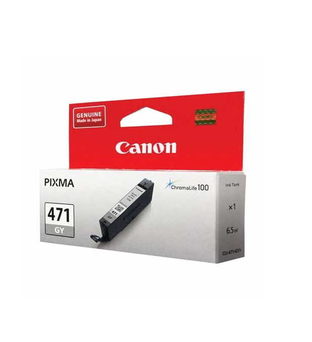 Картридж струйный CANON (CLI-471GY) PIXMA MG5740/MG6840/MG7740, серый