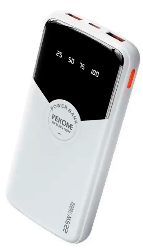 

Внешний аккумулятор WEKOME WP-43 10000 мА/ч белый, WP-43