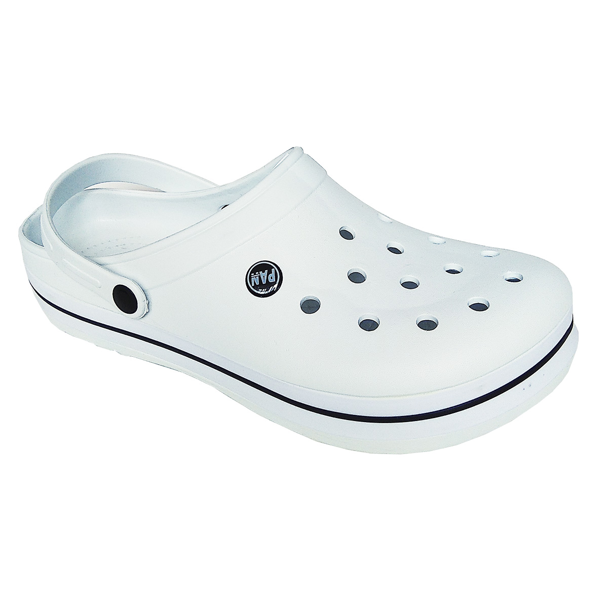 

Сабо женские Paninter croc0002 белые 38-39 RU, Белый, croc0002