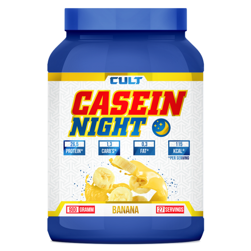 Протеин Cult Sport Nutrition Protein Casein, 900 г, banana