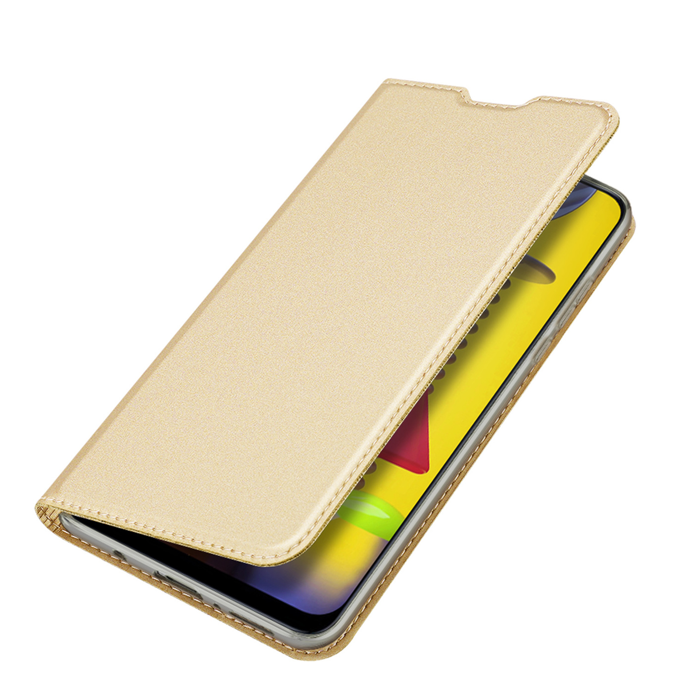 фото Чехол книжка dux ducis для samsung galaxy m31 skin series золотой