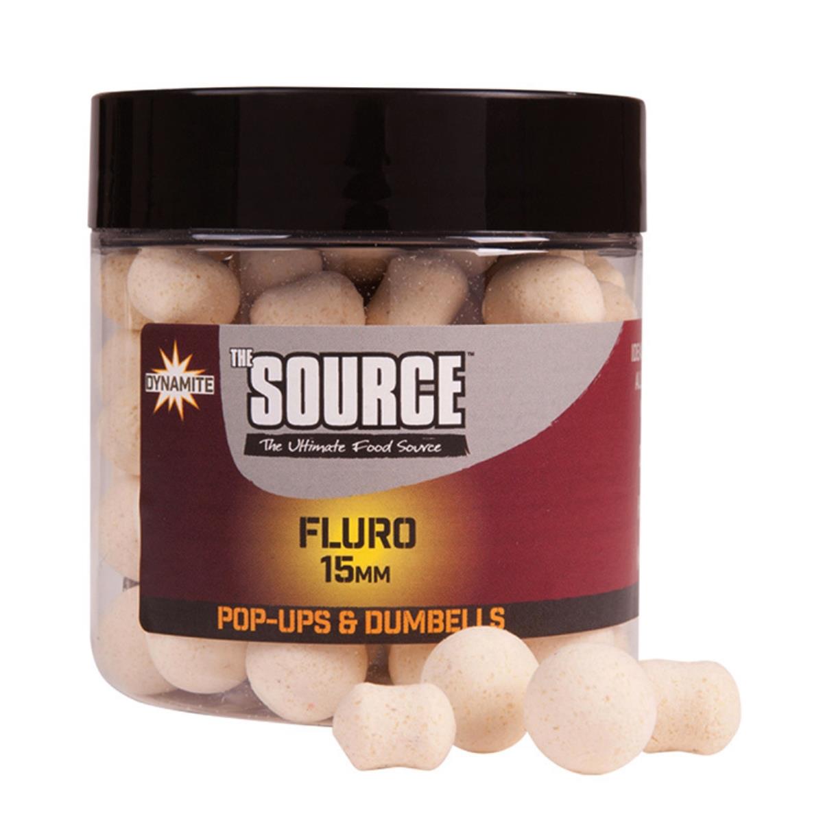 

Бойлы плавающие Fluro The Source 15 мм. (DY0560) DYNAMITE BAITS