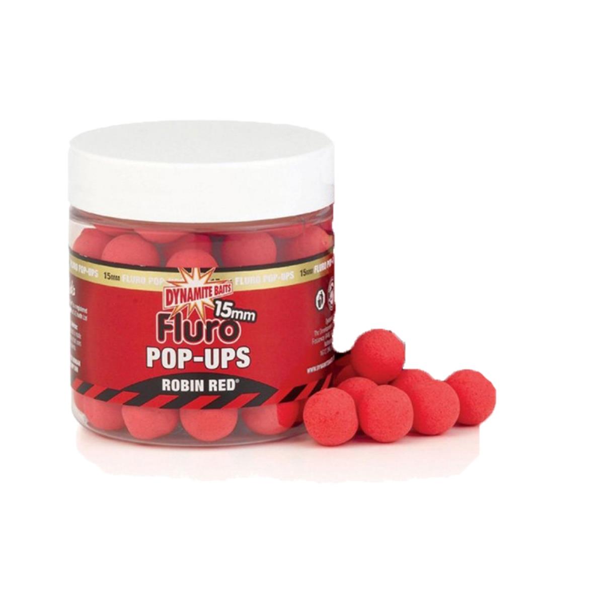 

Бойлы плавающие Fluro Robin Red 15 мм.(DY042) DYNAMITE BAITS