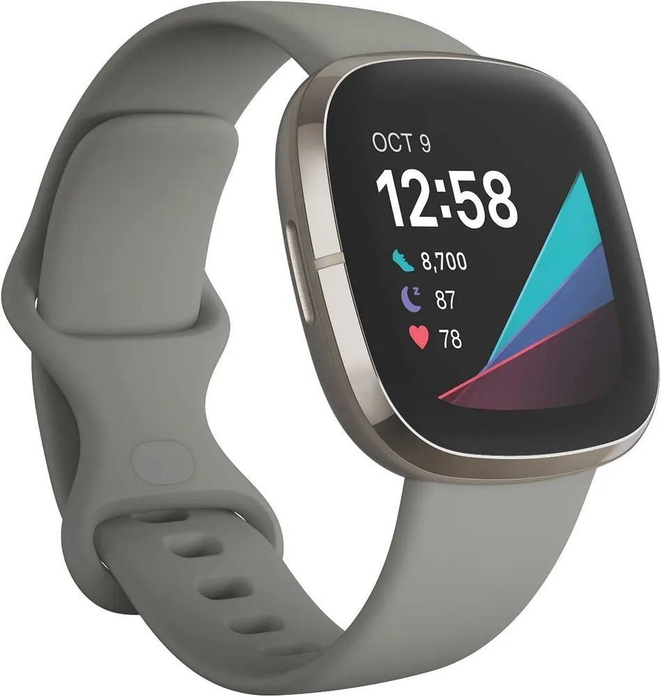

Умные часы Fitbit Sense Advanced Smartwatch Steel Grey/Silver FB512SRSG