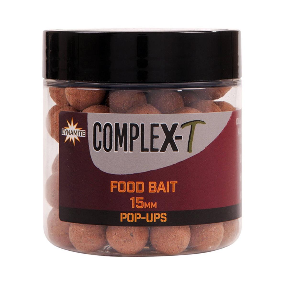 

Бойлы плавающие Foodbait CompleX-T 15 мм (DY1105) DYNAMITE BAITS