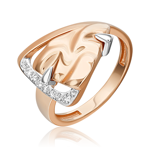 

Кольцо из красного золота с топазом р.18 PLATINA jewelry 01-5659-00-201-1110, 01-5659-00-201-1110_p
