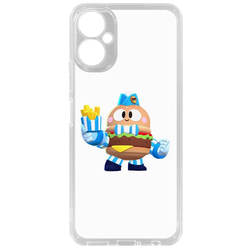 

Чехол-накладка Brawl Stars-Бургер Лу для Tecno Camon 19 Neo