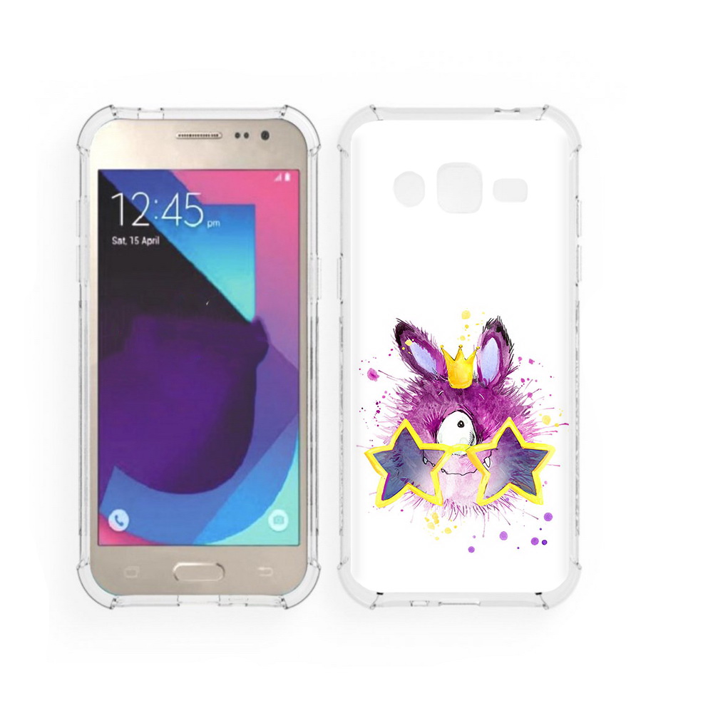 

Чехол MyPads Tocco для Samsung Galaxy J2 Шуршуля (PT226924.572.202), Прозрачный, Tocco