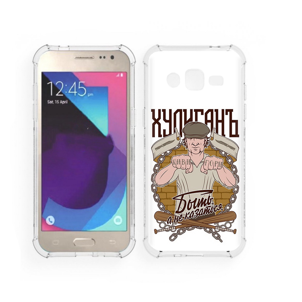

Чехол MyPads Tocco для Samsung Galaxy J2 Хулиган (PT226924.572.192), Прозрачный, Tocco