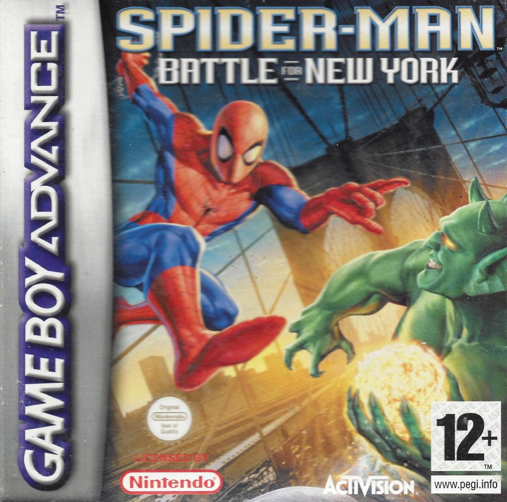 фото Человек-паук: битва за нью-йорк (spider-man: battle for new york) русская версия (gba) nobrand
